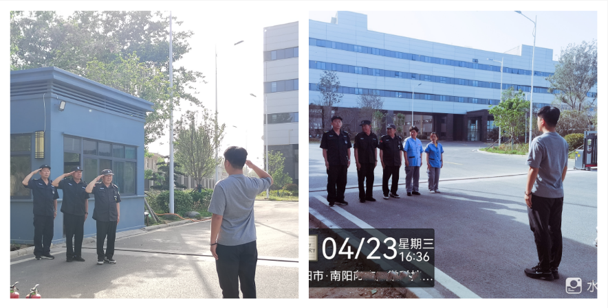 练消防技能 树文明新风