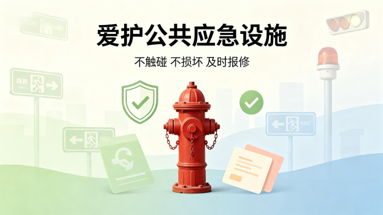 小区应急设施，请勿触碰损坏