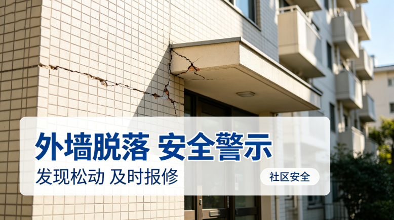 外墙瓷砖脱落砸伤行人，索赔遭推诿？看完这个案例分清责任主体